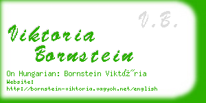 viktoria bornstein business card